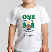 Happy Camper Bodysuit Kinderen 1e Verjaardagsfeest