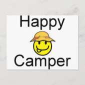 Happy Camper Briefkaart (Voorkant)