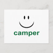 Happy Camper Briefkaart (Voorkant)