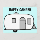Happy Camper Briefkaart (Voorkant)