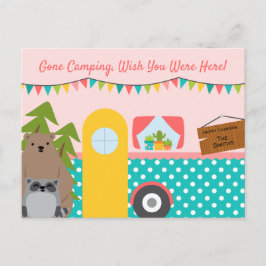 Happy Camper Briefkaart