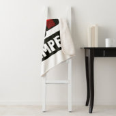 Happy Camper Buffalo Pset Sherpa Blanket Deken (In situ)