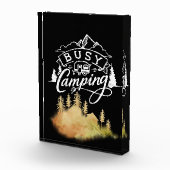 Happy Camper Busy Camping Fotoblokken (Rechts)