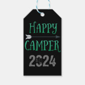 Happy Camper Cadeaulabel (Voorkant)