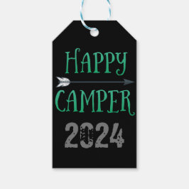 Happy Camper Cadeaulabel