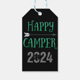 Happy Camper Cadeaulabel