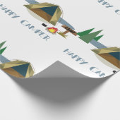 Happy Camper Cadeaupapier (Hoek)