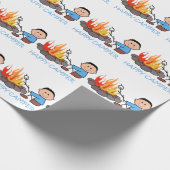 Happy Camper Cadeaupapier (Hoek)