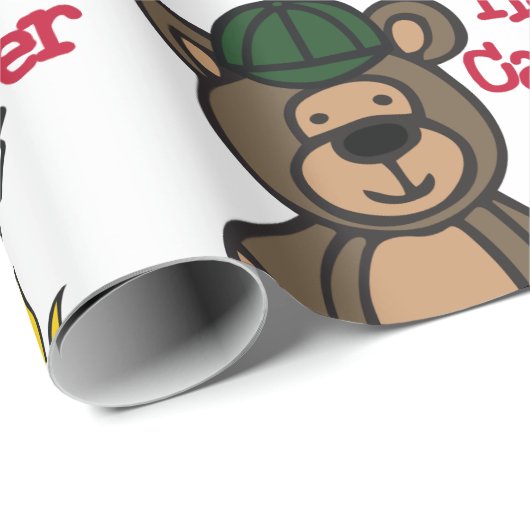 Happy Camper Cadeaupapier (Rol Hoek)