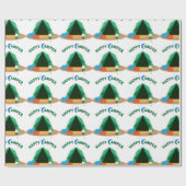 Happy Camper Cadeaupapier (Vlak)