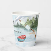 Happy Camper | Campagne op papierbekers Papieren Bekers (Achterkant)