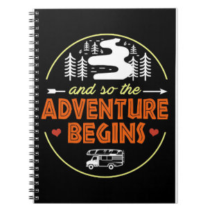 Happy Camper Camping Adventure begint Notitieboek