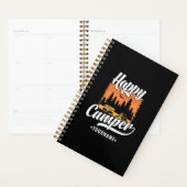 Happy Camper Camping Hiking Travel Caravan Life Planner (Display)