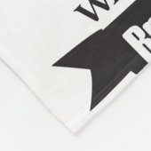 Happy Camper Camping Rules Fleece Deken (Hoek)