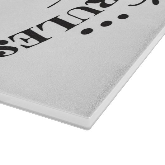 Happy Camper Camping Rules Snijplank (Hoek)