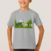 Happy Camper Camping T-shirt (Voorkant)