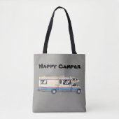 Happy Camper Canvas tas (Voorkant)