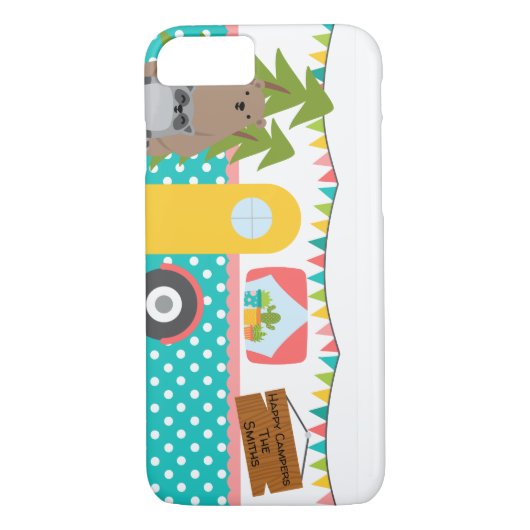 Happy Camper Case-Mate iPhone Case (Achterkant)