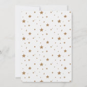 Happy Camper Christmas Pink 1st Birthday Foto Kaart (Achterkant)