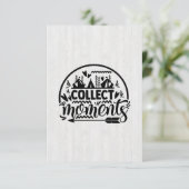 Happy Camper Collect Moments Bedankkaart (Staand voorkant)