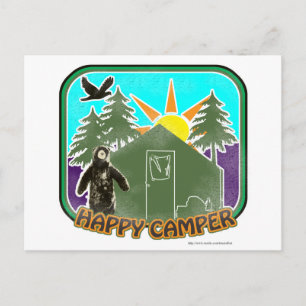 Happy Camper Color Briefkaart