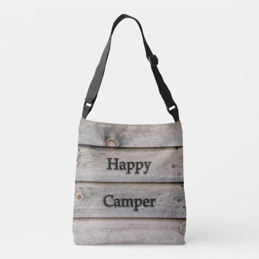 Happy Camper Crossbody Tas (Achterkant)