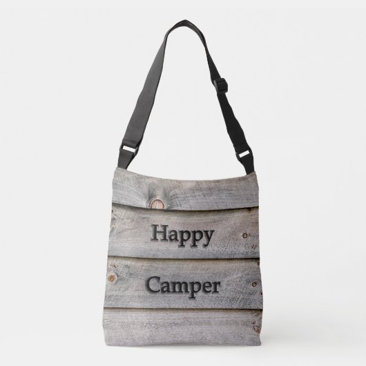 Happy Camper Crossbody Tas (Voorkant)