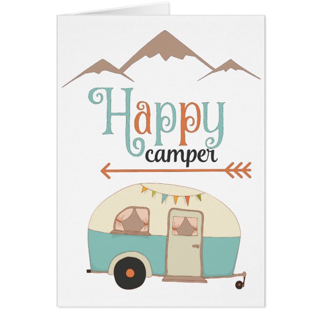 Happy Camper Cute RERV (Voorkant)