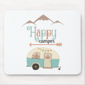 Happy Camper Cute RERV Muismat (Voorkant)