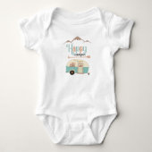 Happy Camper Cute RERV Romper (Voorkant)