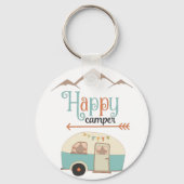 Happy Camper Cute RERV Sleutelhanger (Voorkant)