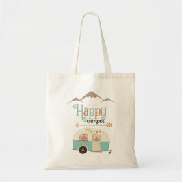 Happy Camper Cute RERV Tote Bag