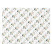 HAPPY CAMPER Cute Retro RV Tafelkleed (Voorkant (Horizontaal))