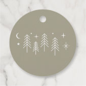 Happy Camper dank u Bedankjes Labels (Achterkant)