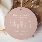 Happy Camper dank u Bedankjes Labels