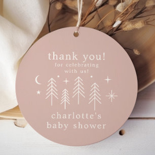 Happy Camper dank u Bedankjes Labels