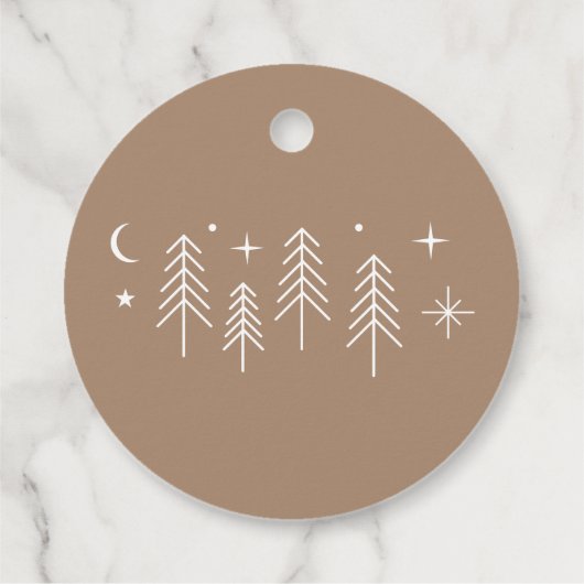 Happy Camper dank u Bedankjes Labels (Achterkant)