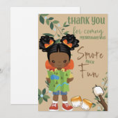 Happy Camper Different Birthday Dank je kaart (Voorkant / Achterkant)