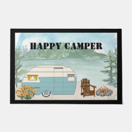 Happy Camper door Mat