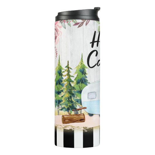 Happy Camper Fire Camp Thermosbeker (Gedraaid links)