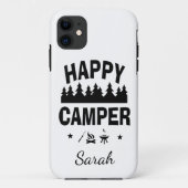 Happy Camper Fun Camping Quote Case-Mate iPhone Case (Achterkant)
