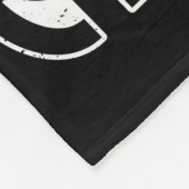 Happy Camper Funny Queen van de Camper Fleece Deken (Hoek)