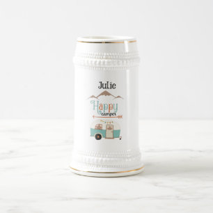 Happy Camper gepersonaliseerd Bierpul