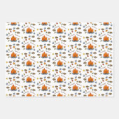 Happy Camper Gift Wrap Inpakpapier Vel (Voorkant)