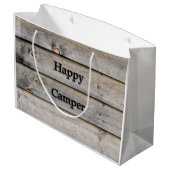 Happy Camper Groot Cadeauzakje (Achterkant Gekanteld)