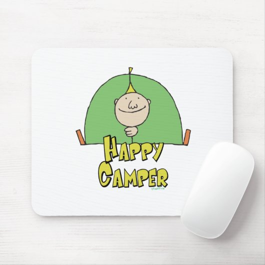 Happy Camper Guy Muismat (Met muis)