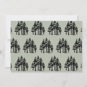 Happy Camper Hand-getrokken Tent Foto 1e Verjaarda Kaart (Achterkant)