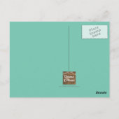 Happy Camper Inspirerend Briefkaart (Achterkant)