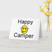 Happy Camper Kaart (Gele Bloem)