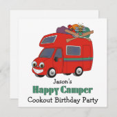 Happy Camper....! Kaart (Voorkant / Achterkant)